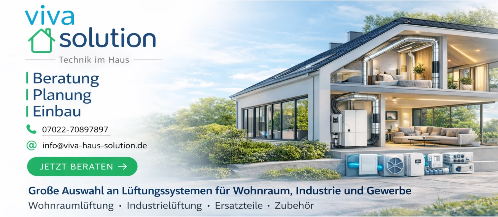 Banner viva haus solution