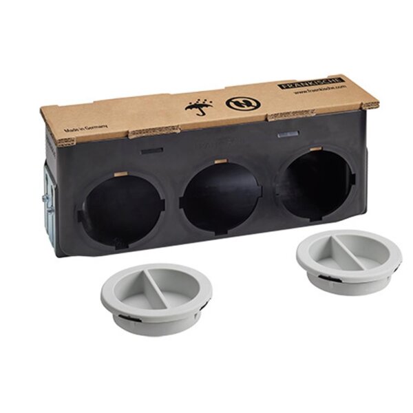 Fränkische profi-air classic Luftdurchlassbox 90 Grad 3-fach 317x84 mm