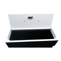 Wäscheabwurf Einwurftüre Metall von oben...