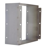 Austrovac Schurren Verlängerung schmal 240 x 300mm Edelstahl