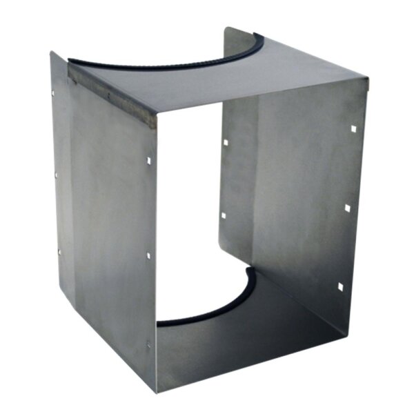 Austrovac Anbau-Schurre schmal für KG-Rohrdurchmesser Ø 250 mm 240 x 300 mm