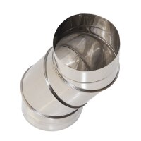 Verstellbogen 4-teilig für VA-Rohrdurchmesser...