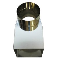 Austrovac VA-Schurrenrohr Öffnung 300/300 für VA-Rohrdurchmesser Ø 250 mm