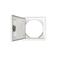 Wäscheabwurf Einwurftüre für Rohr-Ø...