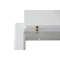 Austrovac Einwurftüre MDF weiß 300 × 300 mm, Rahmen 400 × 400 mm, Bügelgriff