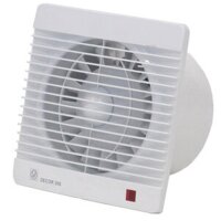 S&P DECOR-300 CRZ DESIGN Kleinraumventilator, Nachlauf