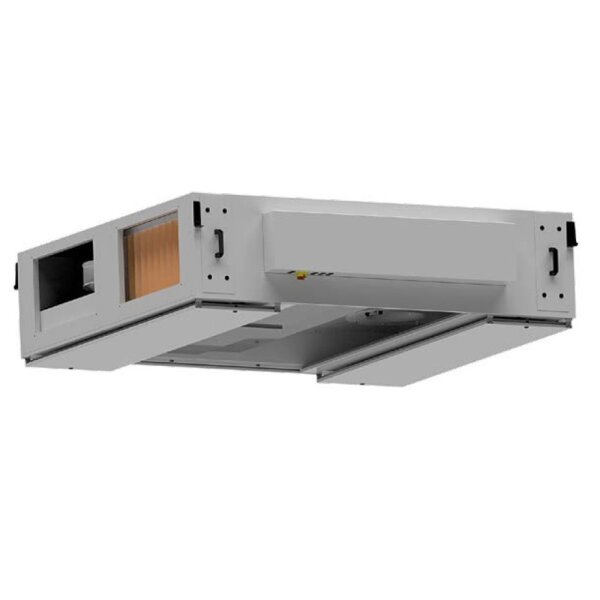 S&P Lüftungsgerät mit Gegenstromwärmetauscher SLIM 1600 PH L WRG-Flachgerät, EC, E-Heizreg., Reg., li