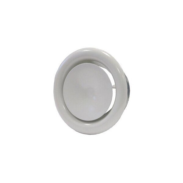 S&P ZV-125 Tellerventil Zuluft, DN125, Metall, EBR