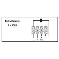 S&P TREB/4-200 SG Axialventilator, Schutzgitter SG, 230V