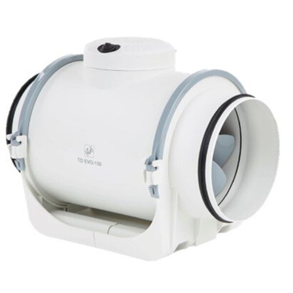 S&P TD EVO-150 VAR N8 Rohrventilator, DN150, Regelung
