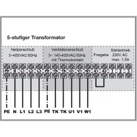 S&P RDV-10 N 5-Stufen-Transformator, Motorschutz