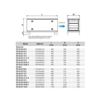 S&P FB-CA HE 04 H Filtermodul, Aktivkohlefilter, F9 Filter