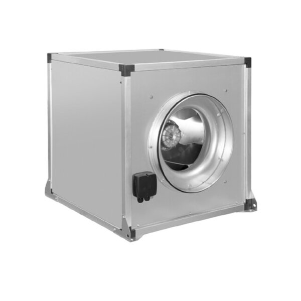 S&P CVAT-9000/500 N ECOWATT Lüftungsbox, EC, schallgedämmt, DN500