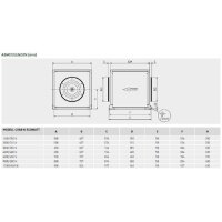S&P CVAT-9000/500 N ECOWATT Lüftungsbox, EC, schallgedämmt, DN500