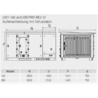 S&P CAIT-200 M5 E120 PRO-REG ID ROI Zuluftgerät, E-Heizregister, wetterfest