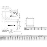 S&P CAIB-30 M5 F7 C4 PRO-REG R Zuluftgerät, KW-Register, rechts