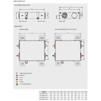 S&P Lüftungsgeräte mit Gegenstromwärmetauscher CAD-COMPACT 1300 ADVANCED WRG-Flachgerät,EC,Gegenstr.-WT,Regelung