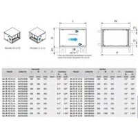 S&P BA-DX HE 54/60 RV Kühl- und Heizregister,...