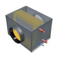 S&P BA-AF HE 04 LH Kühlregister, Kaltwasser,...