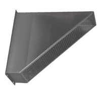 S&P ASV-6000 NV Ausblasstutzen 45Grad, Vogelschutzgitter