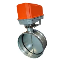 S&P AKM-250 F24V WF Absperrklappe, Federrück.,...