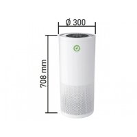 S&P AIRPUR-360 Luftreiniger,mobil,Säule 360 Grad