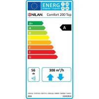 Nilan Comfort 200 Top mit CTS602/HMI Touchpanel Zuluft links