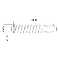 Maico Rohrschalldämpfer RSR 10/50-1...