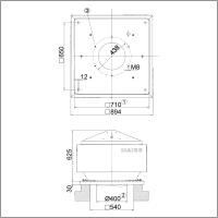 Maico Radial-Dachventilator ERD H 40/4 Ex 5418 m3/h,...
