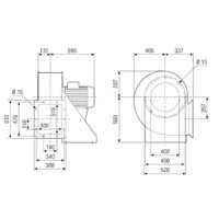 Maico Radialgebläse GRM HD 45/4 Ex...