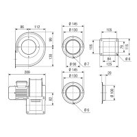 Maico Radialgebläse GRM ES 10/2 D 430 m3/h,...