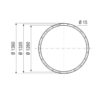 Maico Gegenflansch GFI 125 Gegenflansch für...