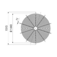 Maico Schutzgitter SGRI 140 Nennweite 1400, Schutzgitter