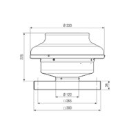 Maico EHD 12 EC Mini-Dachventilator für den privaten...