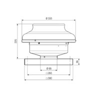 Maico EHD 10 EC Mini-Dachventilator für den privaten...