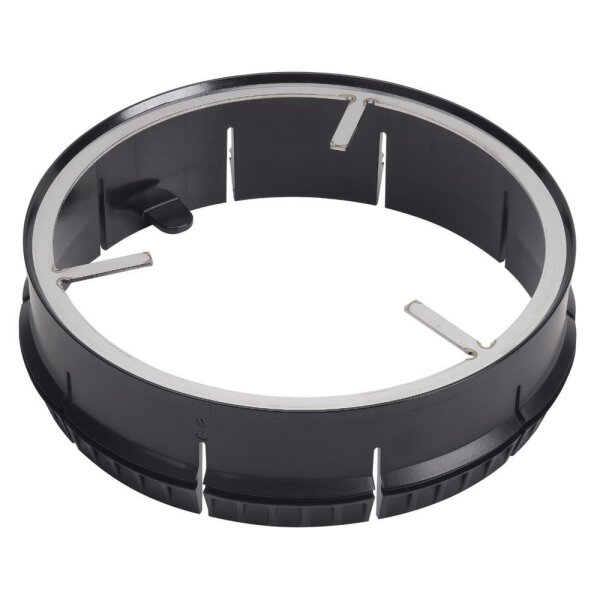 Fränkische starline Montagerahmen schwarz COMPACT plus 122 mm
