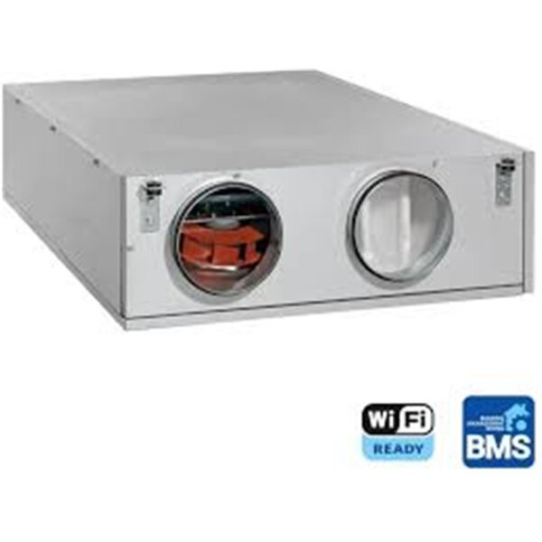 Blauberg KOMFORT EC DBW 550 L S21 DTV – Zentrales Lüftungsgerät mit Wärmerückgewinnung