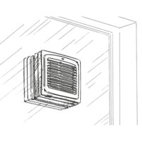Blauberg Wind-K 125 H – Fensterventilator