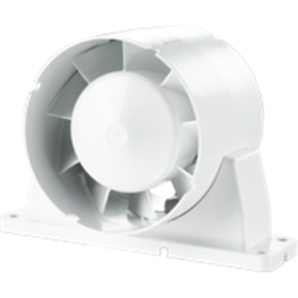 Blauberg Tubo-U 100 (mit Halterung) – Halbaxialer Rohrventilator