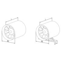 Blauberg Ducto-U 100 – Axial-Rohrventilator