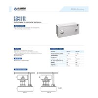 Blauberg CDPI-2 E5 – CDPI-2 E5 / CDPI-3 E5 Schalter für mehrstufige Lüfter