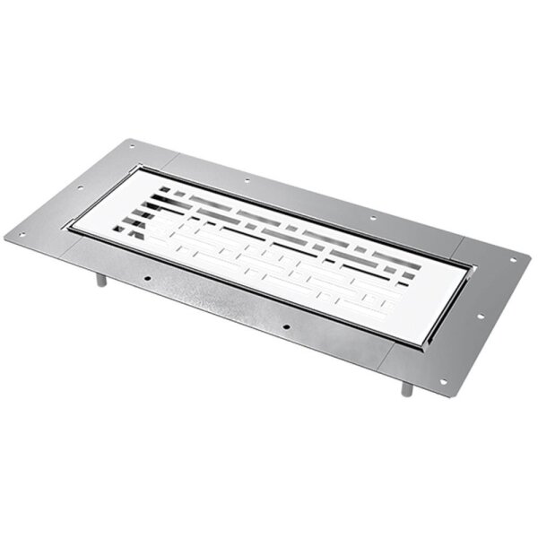 Blauberg BlauFast GF 300x100 03 – Metall-Bodenlüftungsgitter 300 × 100 mm