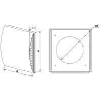 Blauberg AH-S chrome 160