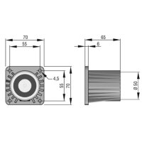 Hekatron Türhaftmagnet THM 440