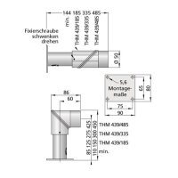 Hekatron Türhaftmagnet THM 439/185