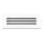 Fränkische starline Designgitter HORIZON Glas White Pure 350x130 mm