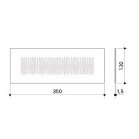 Designgitter profi-air AVANTGARDE Edelstahl geschliffen