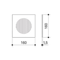 Designgitter profi-air AVANTGARDE COMPACT weiss längs