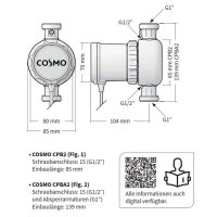 Viva CBP2 Trinkwasserumwälzpumpe 1/2" IG de