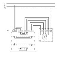 Maico Polumschalter P 2 für Motoren mit getrennten...
